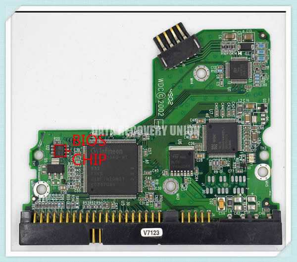 2060-001127-003 Western Digital PCB BIOS Chip