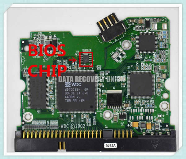 2060-001179-003 Western Digital PCB BIOS Chip