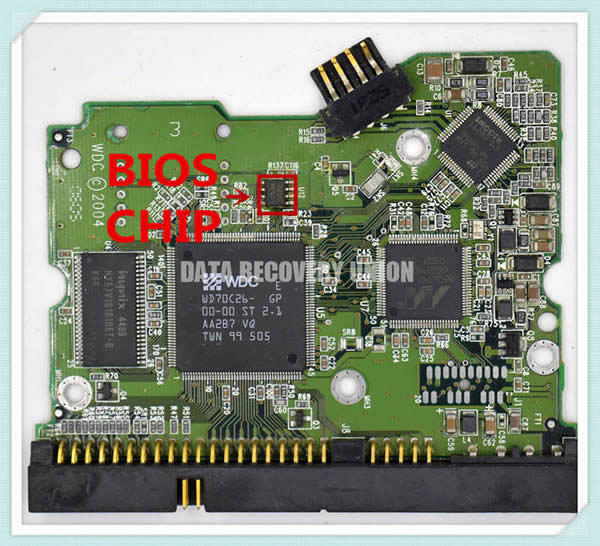 2060-001266-001 Western Digital PCB BIOS Chip