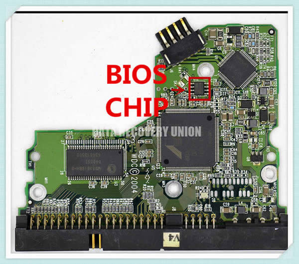 2060-001292-001 Western Digital PCB BIOS Chip