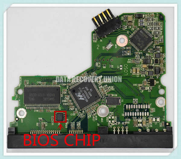2060-701393-002 Western Digital PCB BIOS Chip