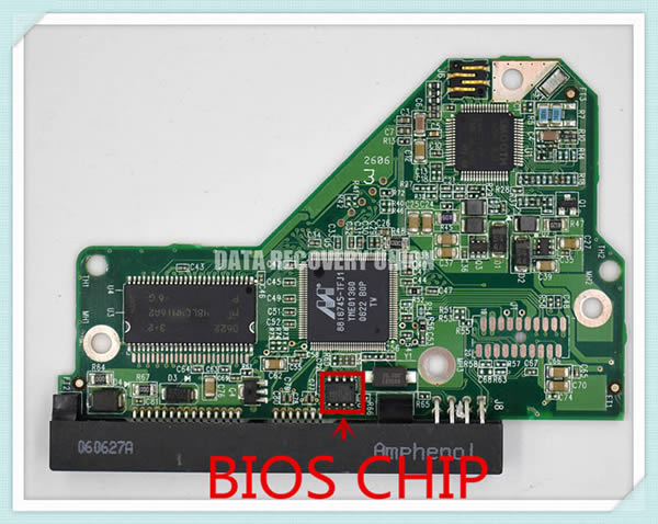 2060-701444-002 Western Digital PCB BIOS Chip