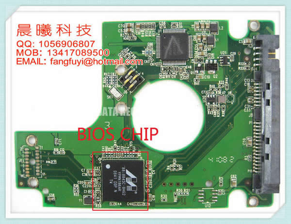 2060-701572-002 Western Digital PCB BIOS Chip