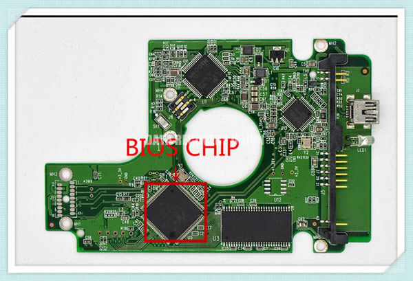 2060-701615-003 Western Digital PCB BIOS Chip