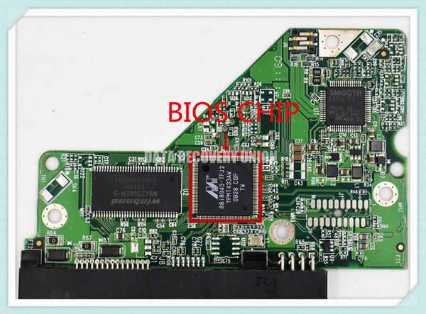 2060-701640-007 Western Digital PCB BIOS Chip