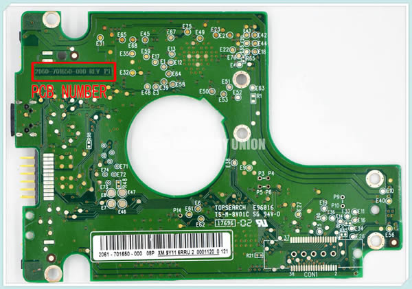 2060-701650-000 Western Digital PCB Board Number