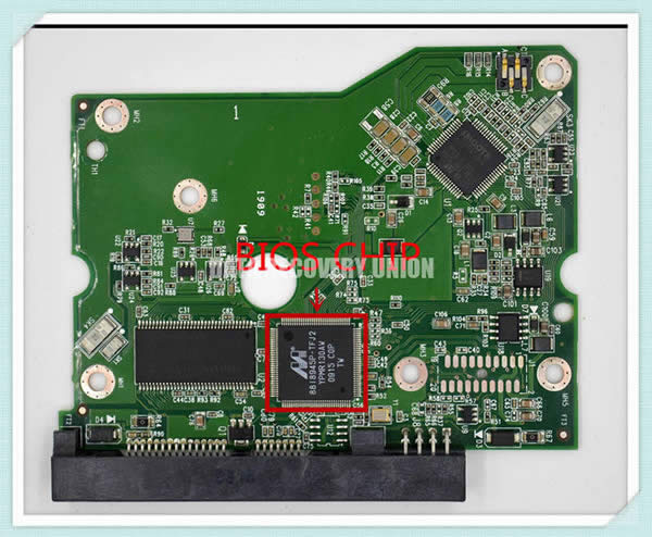 2060-771624-001 Western Digital PCB BIOS Chip
