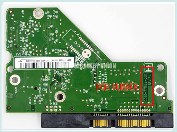 2060-771668-000 Western Digital PCB Board Number