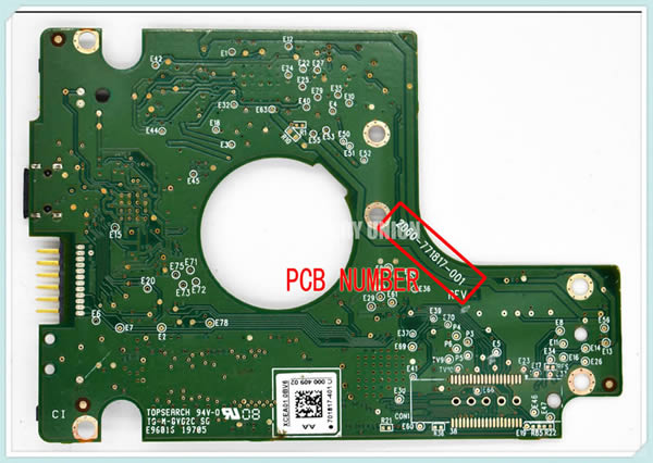 2060-771817-001 Western Digital PCB Board Number