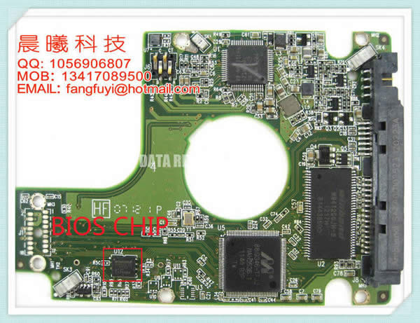 2060-771823-002 Western Digital PCB BIOS Chip