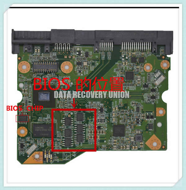 2060-800002-007 Western Digital PCB BIOS Chip
