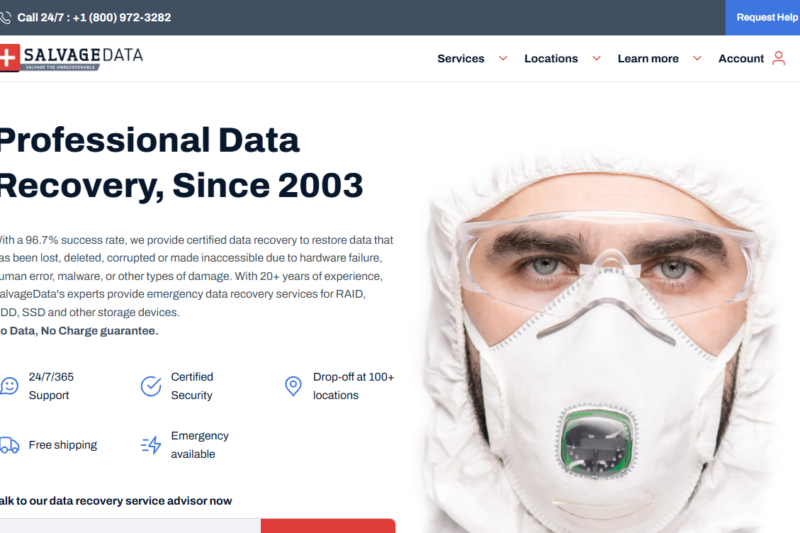 SalvageData Data Recovery