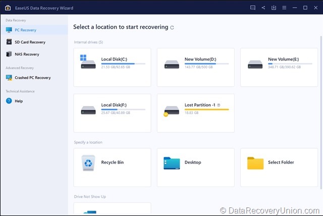 EaseUS Data Recovery Wizard