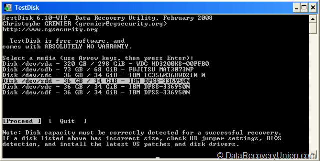 TestDisk