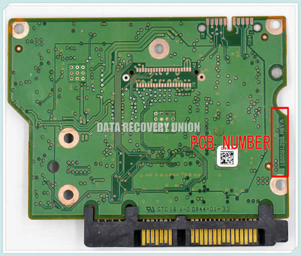 100591286 Seagate PCB Circuit Board