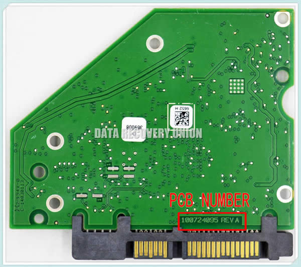 100724095 Seagate PCB Circuit Board