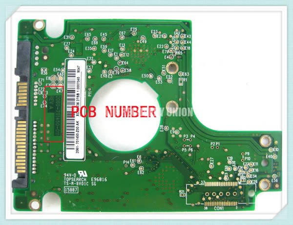 2060-701450-011 WD PCB Circuit Board