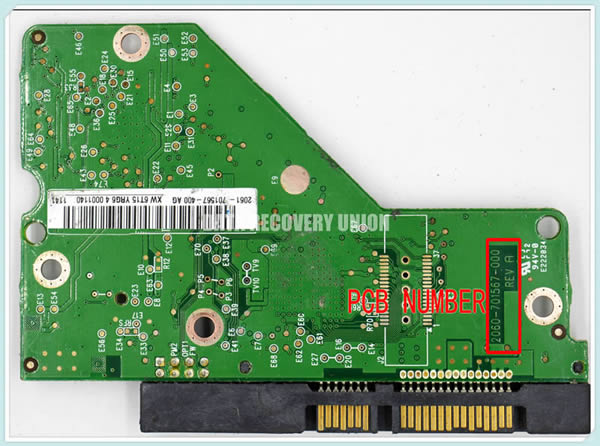 2060-701567-000 WD PCB Circuit Board