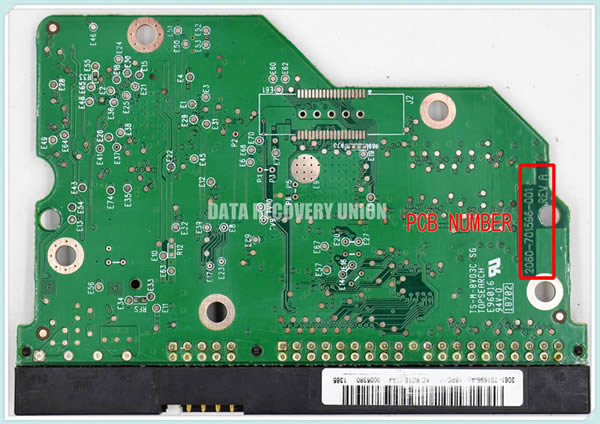 2060-701596-001 WD PCB Circuit Board
