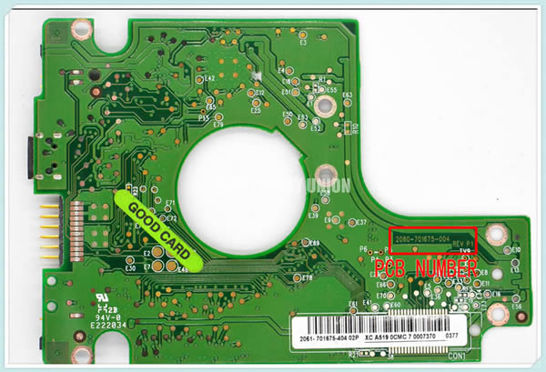 2060-701675-004 WD PCB Circuit Board