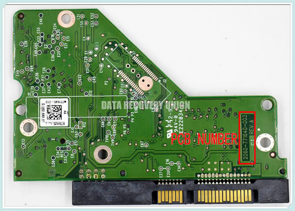 2060-771640-003 WD PCB Circuit Board