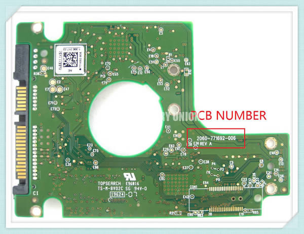 2060-771692-006 WD PCB Circuit Board
