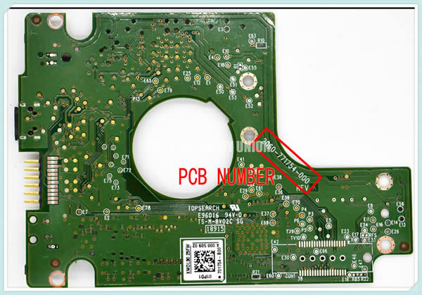 2060-771754-000 WD PCB Circuit Board