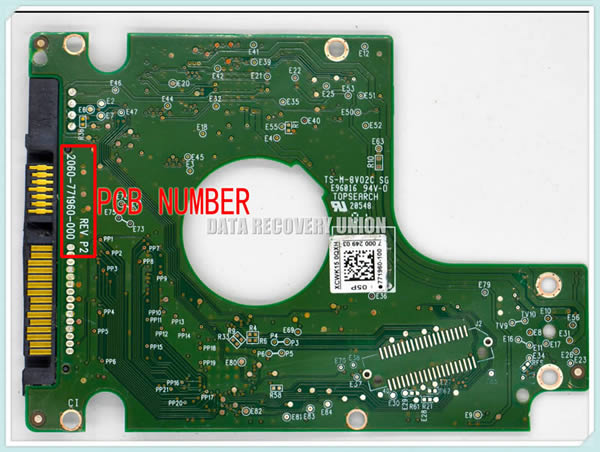 2060-771960-000 WD PCB Circuit Board