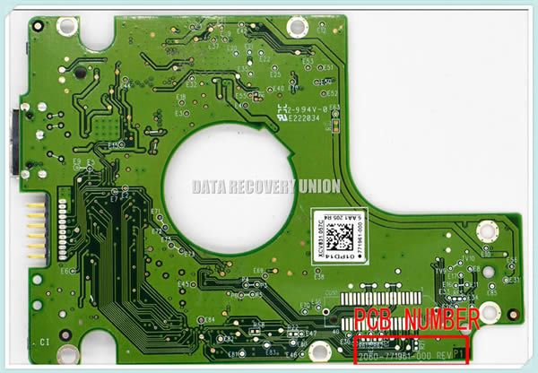 2060-771961-000 WD PCB Circuit Board