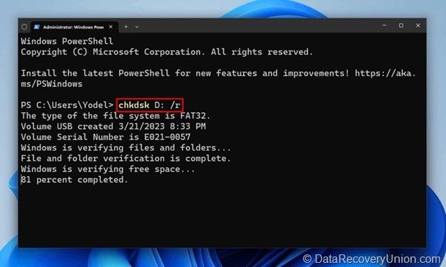 CHKDSK