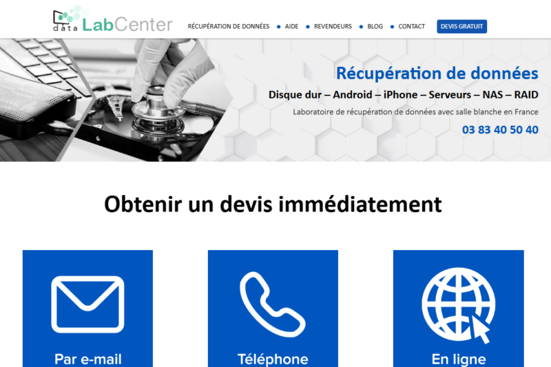 Data LabCenter Data Recovery
