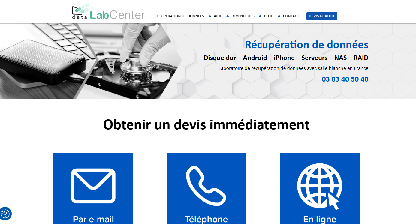 Data LabCenter Data Recovery