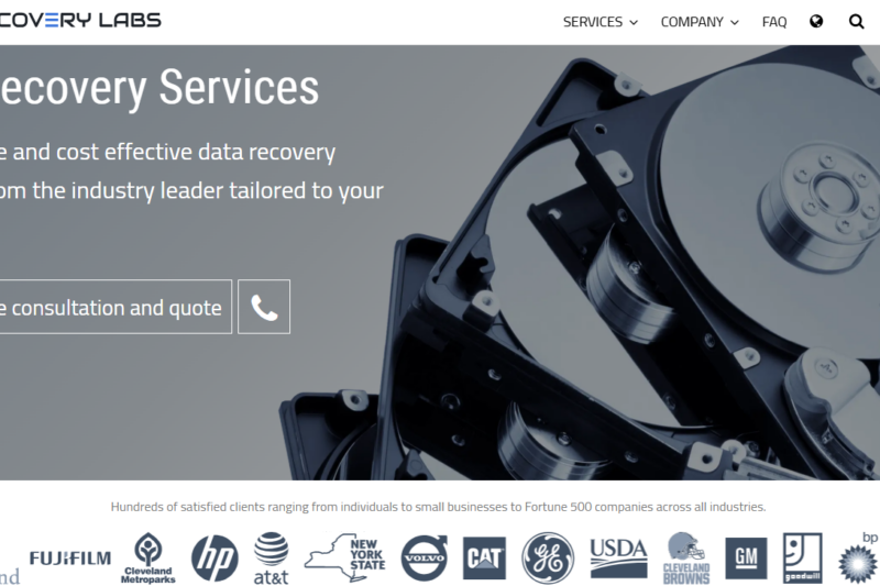 Data Recovery Labs Data Recovery