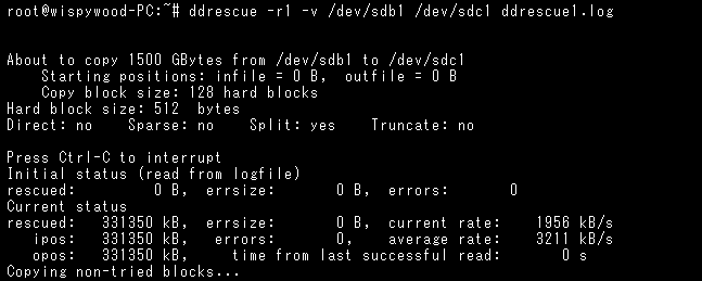 ddrescue