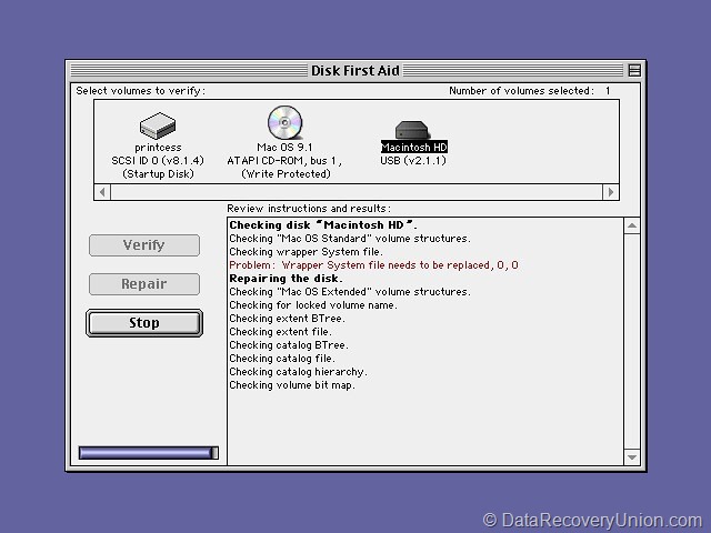 Disk First Aid