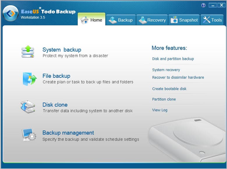 EaseUS Todo Backup