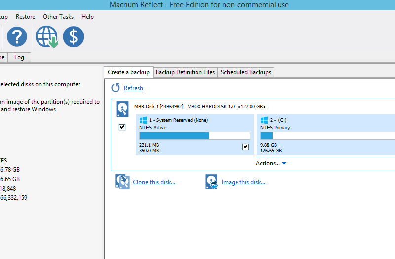 Macrium Reflect Free