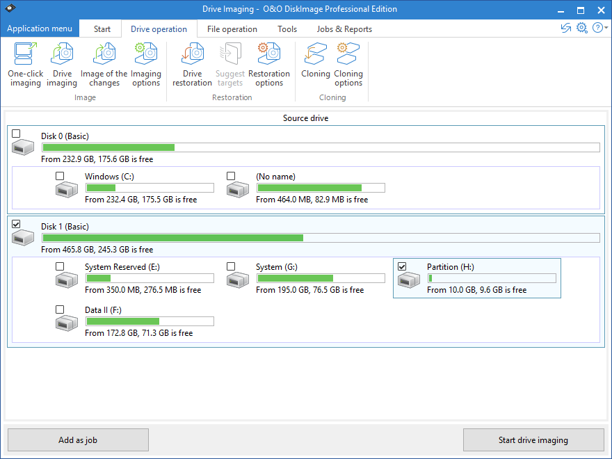 O&O DiskImage